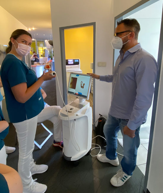 Teamfortbildung zu CEREC®