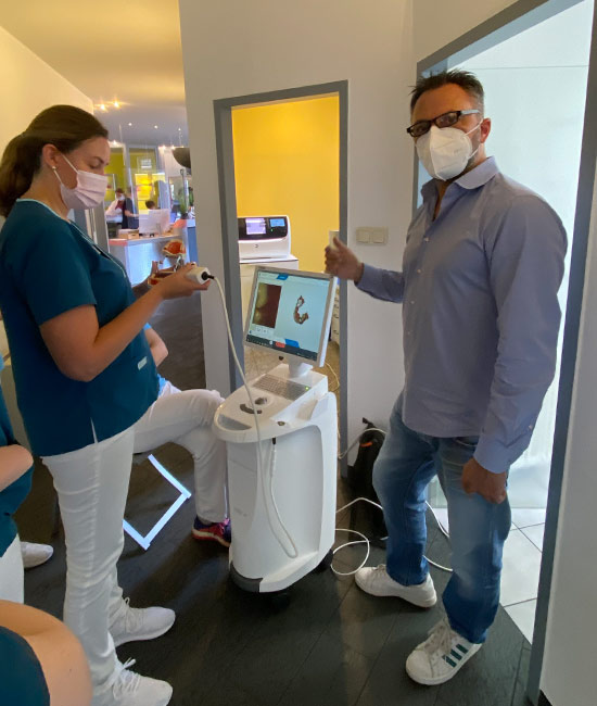 Teamfortbildung zu CEREC®